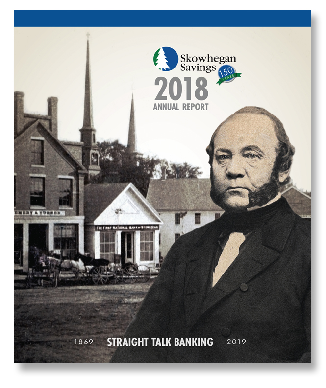 Cover of Skowhegan Savings 2018 Annual Report